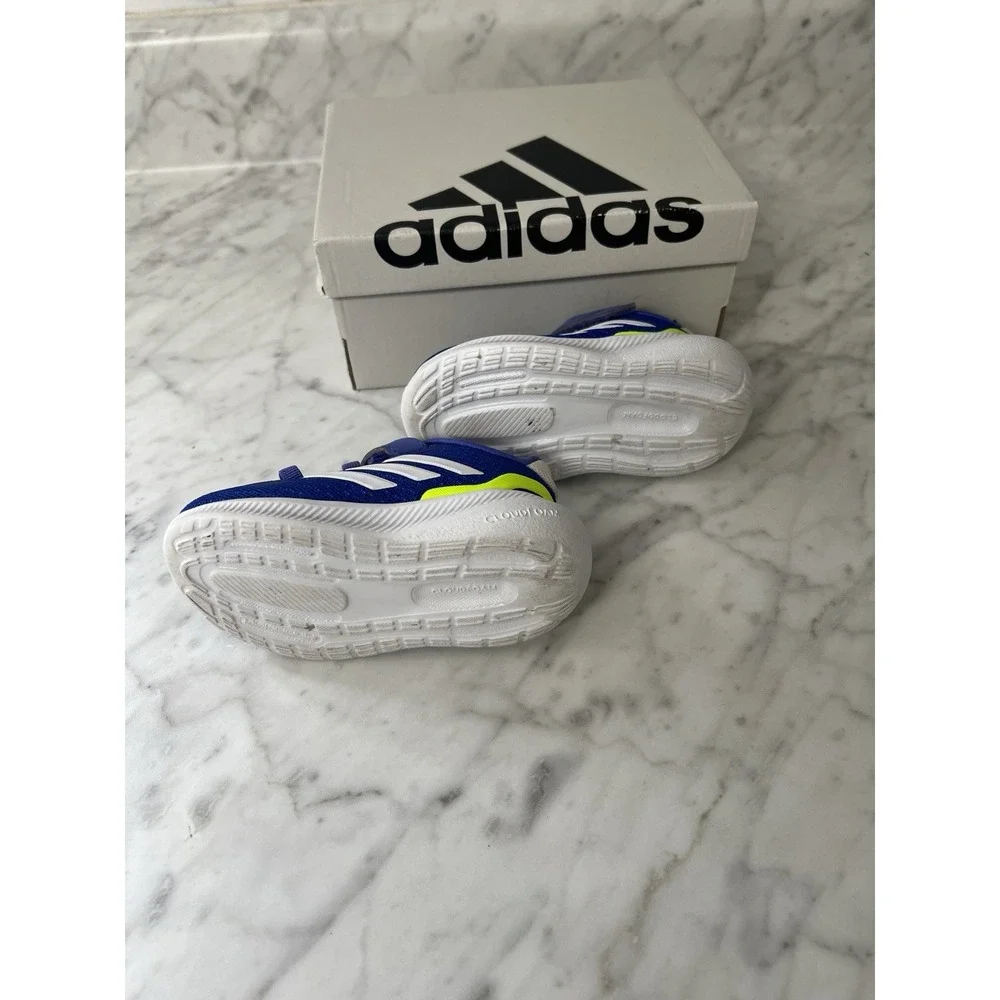 Girls kids Adidas Blue Running Sneakers Size 5‎ US